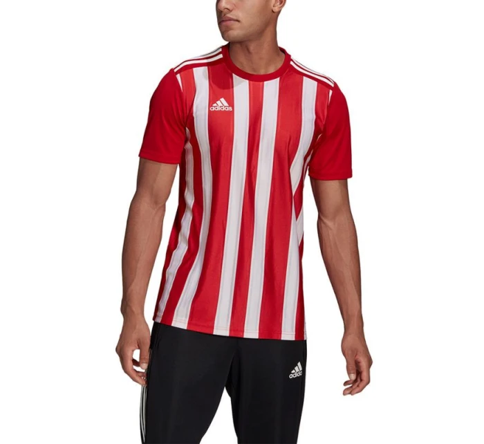 Pánské pruhované fotbalové tričko 21 M GN7624 - Adidas