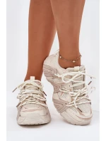 Tenisky Sportovní Boty Dámské Béžové Tonelli Tenisky Sportovní Boty Dámské Béžové Tonelli