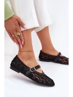 baleríny s páskem černé model 21699878 - Boto baleríny s páskem černé model 21699878 - Boto