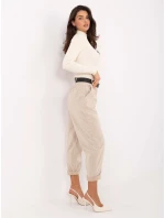 Spodnie IT SP model 21389004 jasny beżowy - FPrice Spodnie IT SP model 21389004 jasny beżowy - FPrice