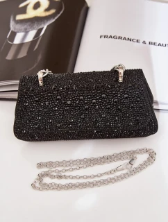 Zdobená Věčerní Kabelka Černá Kariti