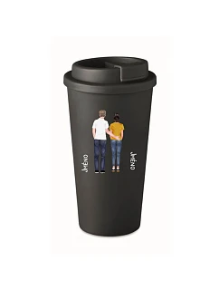 Personalizovaný cestovní termohrnek s párem