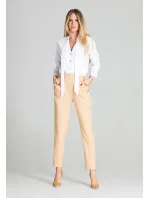 Dámská halenka model 18419439 bílá - Figl Dámská halenka model 18419439 bílá - Figl