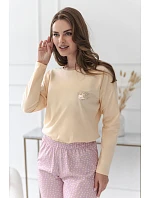 3617 DÁMSKÉ DLOUHÉ PYŽAMO MARIGOLD S–XL 3617 DÁMSKÉ DLOUHÉ PYŽAMO MARIGOLD S–XL