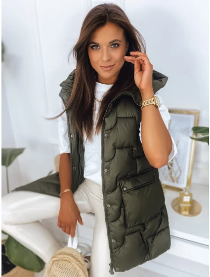 Dámská vesta WENDY zelená FashionStreet TY2827