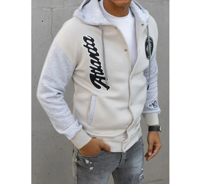 FashionStreet pánská velbloudí mikina na zip BX5452