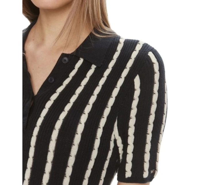 Tommy Hilfiger Cable F&F Polo SS Dress W WW0WW41748