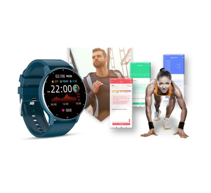 GIEWONT Blue GW120-4 Smartwatch GIEWONT Blue GW120-4 Smartwatch