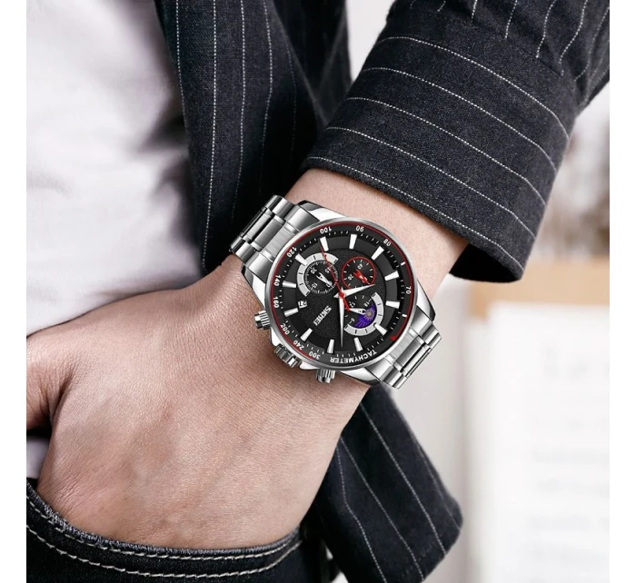 Skmei 9250SIBK Pánské hodinky + BOX Skmei 9250SIBK Pánské hodinky + BOX