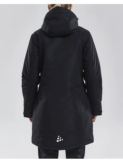 Parka Jacket W Dámská zateplená parka model 22468499 black - Craft Teamwear Parka Jacket W Dámská zateplená parka model 22468499 black - Craft Teamwear