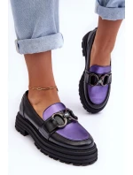 Dámské Kožené na Plochém Podpatku model 21634881 - Laura Messi