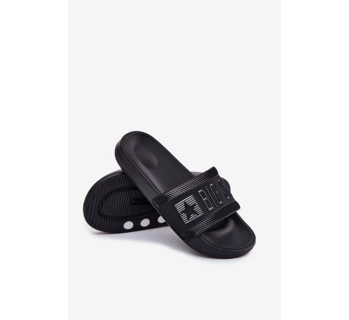 Lehké Pánské Sandály Big Star model 21694608 Tmavě Modré - Big Star Shoes Lehké Pánské Sandály Big Star model 21694608 Tmavě Modré - Big Star Shoes