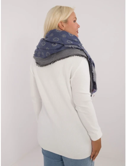 Szalik AT SZ model 20473645 szaro niebieski - FPrice