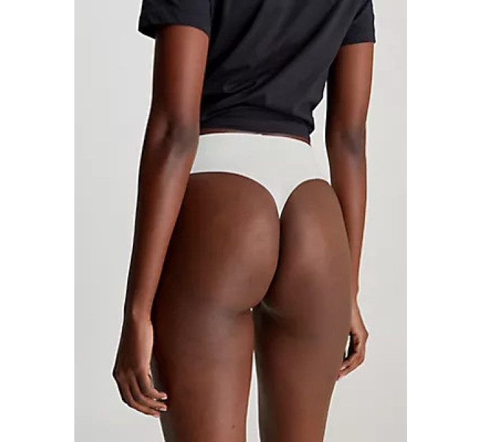 Spodní prádlo Dámské kalhotky HIGH RISE THONG 000QD3864E101 - Calvin Klein