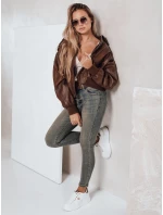 Dámské úzké džíny s páskem modré FashionStreet UY2810 Dámské úzké džíny s páskem modré FashionStreet UY2810