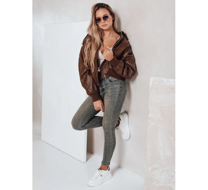 Dámské úzké džíny s páskem modré FashionStreet UY2810 Dámské úzké džíny s páskem modré FashionStreet UY2810