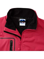 Russell Athletic 520M Pánská 3-vrstvá sportovní softshell bunda 10.520M azure blue Russell Athletic 520M Pánská 3-vrstvá sportovní softshell bunda 10.520M azure blue