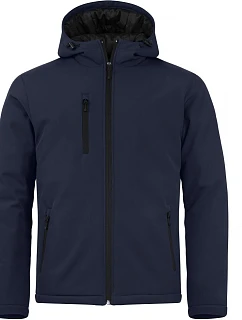Clique Padded Hooded Softshell Men Pánská zateplená softshellová bunda s kapucí 67.0952 dark navy
