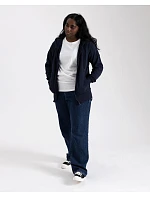 Pure Waste HJUB Unisex mikina s kapucí 74.HJUB solid navy Pure Waste HJUB Unisex mikina s kapucí 74.HJUB solid navy