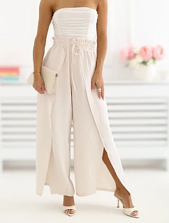 Spodnie CS SP model 22099840 jasny beżowy - FPrice