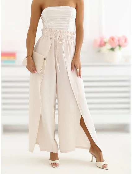 Spodnie CS SP model 22099840 jasny beżowy - FPrice