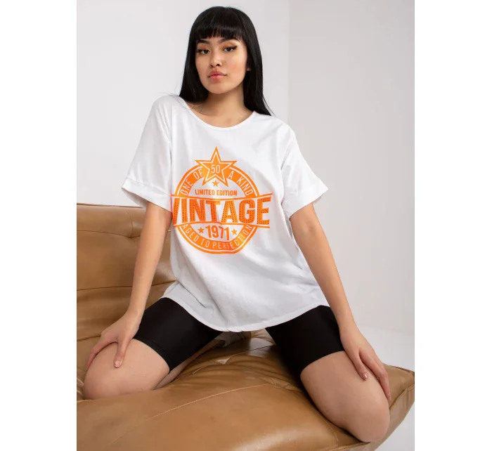 Tričko DHJ TS 6860.26X oranžová