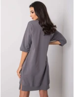 Šaty RV SK 6273.47P tmavě šedá