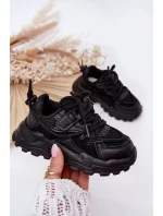 Dětské sportovní sneakers Tilvianea – černé Dětské sportovní sneakers Tilvianea – černé