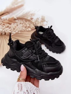 Dětské sportovní sneakers Tilvianea – černé