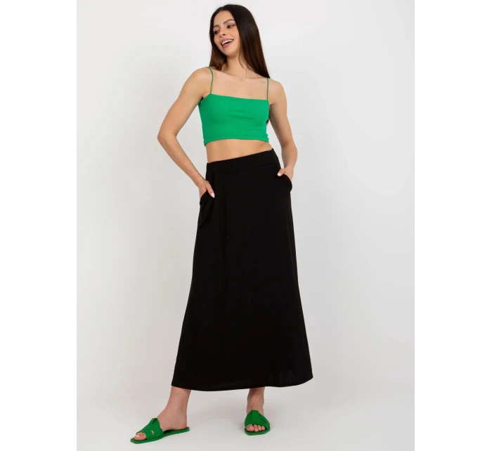 Dámská sukně model 21954775 černá - FPrice Dámská sukně model 21954775 černá - FPrice