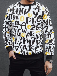 FashionStreet pánská bílá mikina BX5761