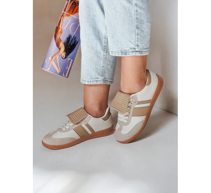Dámské sportovní tenisky SNIKAR beige FashionStreet ZY0641