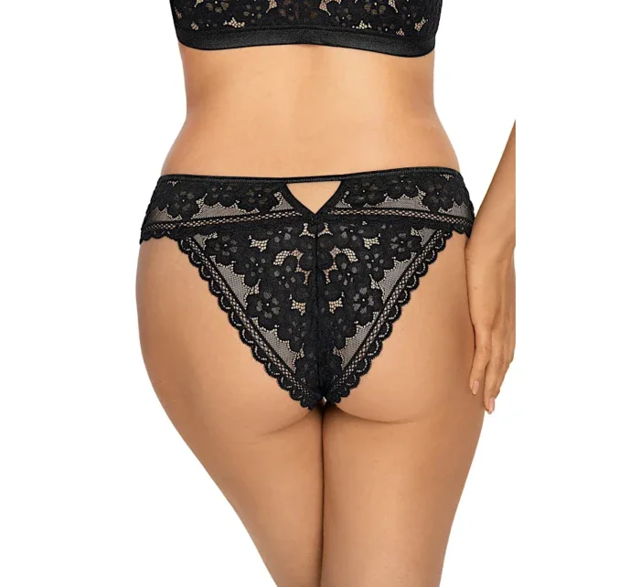 Dámské brazilky model 20905471 black - Roza Dámské brazilky model 20905471 black - Roza