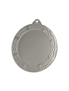 Celková stříbrná medaile s místem pro vložení