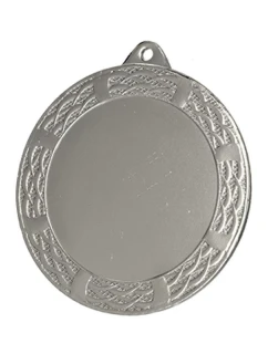 Celková stříbrná medaile s místem pro vložení