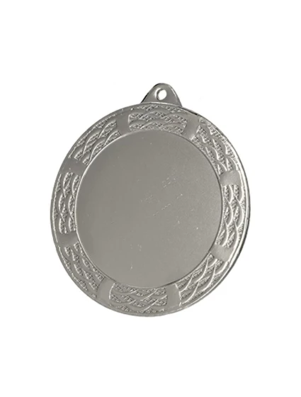 Celková stříbrná medaile s místem pro vložení