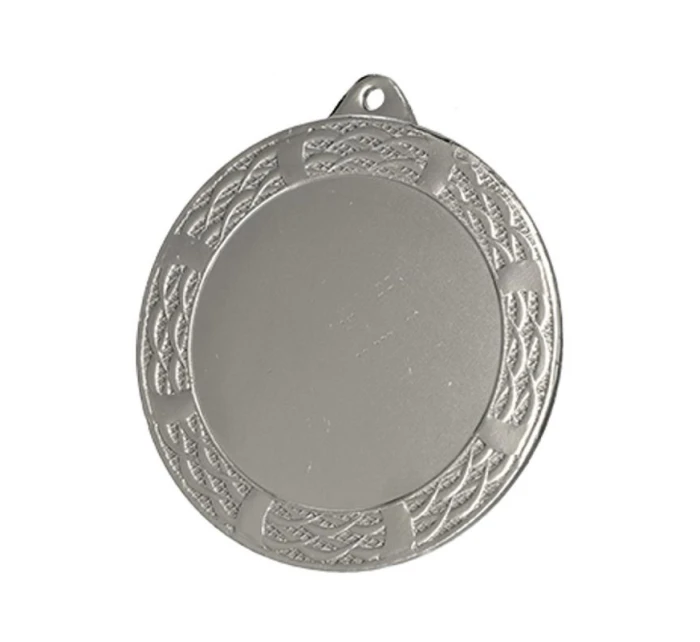 Celková stříbrná medaile s místem pro vložení