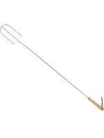 OHNIVÁ VIDLICE 100 CM S DŘEVĚNOU RUKOJETÍ