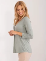 Halenka D12100R02641A pistáciová Halenka D12100R02641A pistáciová