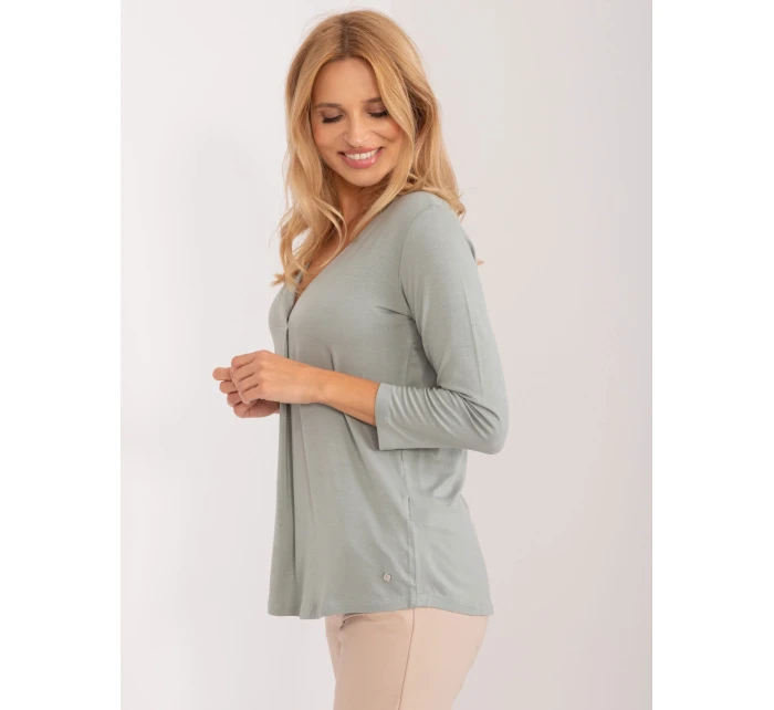 Halenka D12100R02641A pistáciová Halenka D12100R02641A pistáciová