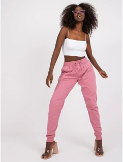 Tepláky TW DR 1033.16P tmavě růžová