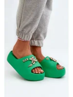 Dámské lehké pěnové pantofle se ozdobami model 20455567 - Kesi