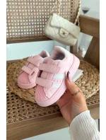 Dětské sportovní sneakers z eko kůže Renel – růžové Dětské sportovní sneakers z eko kůže Renel – růžové