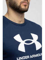Pánské tričko 1382883 408 Tmavě modrá vzor - Under Armour