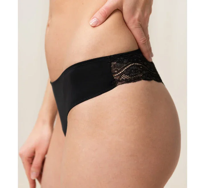 Tanga Lovely Micro Brazilian String černá - TRIUMPH