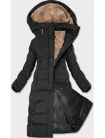 Černá hrubší dámská zimní bunda J Style (5M3233-392) Černá hrubší dámská zimní bunda J Style (5M3233-392)