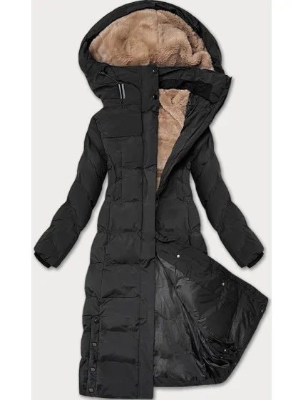 Černá hrubší dámská zimní bunda J Style (5M3233-392) Černá hrubší dámská zimní bunda J Style (5M3233-392)