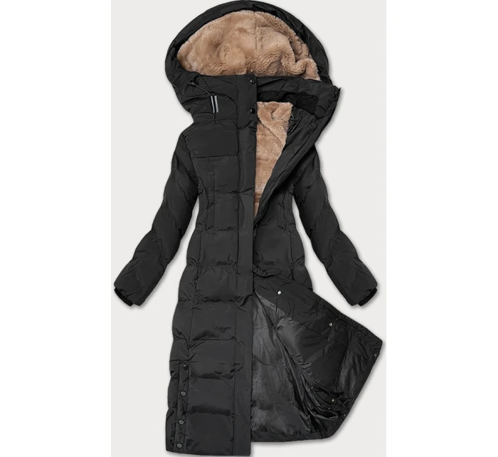 Černá hrubší dámská zimní bunda J Style (5M3233-392) Černá hrubší dámská zimní bunda J Style (5M3233-392)