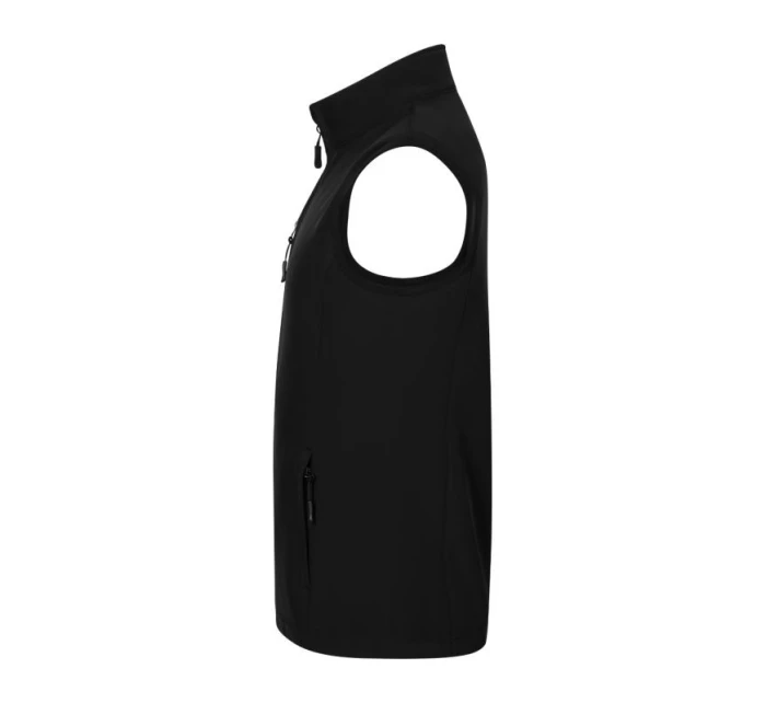 Pánská softshellová vesta Trail (černá) Pánská softshellová vesta Trail (černá)