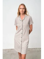Kostkovaná noční košile –   model 18362917 - Vamp